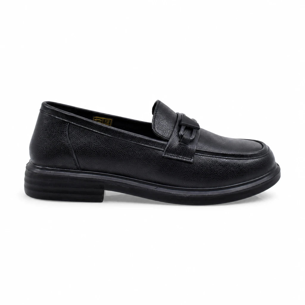 Pantofi dama casual Anna Viotti piele naturala D111-3H79295-6 negri