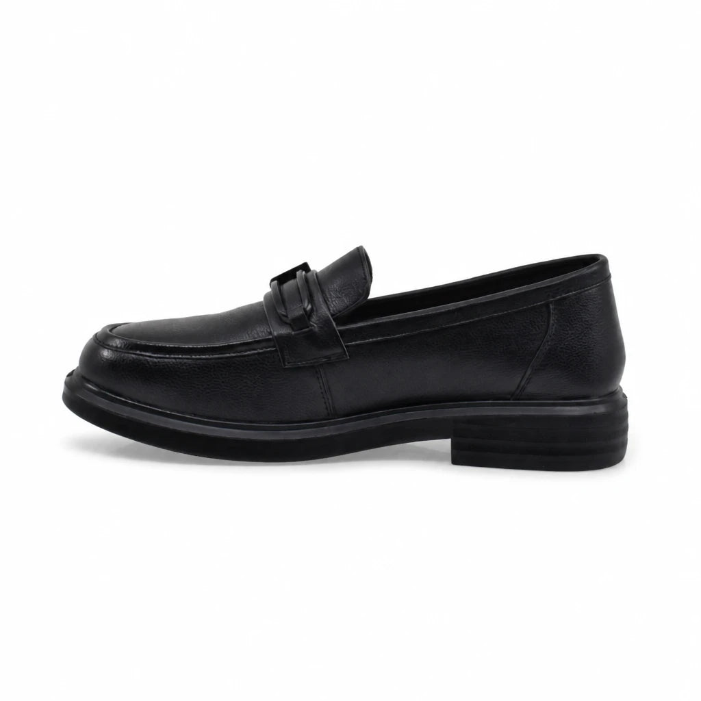 Pantofi dama casual Anna Viotti piele naturala D111-3H79295-6 negri