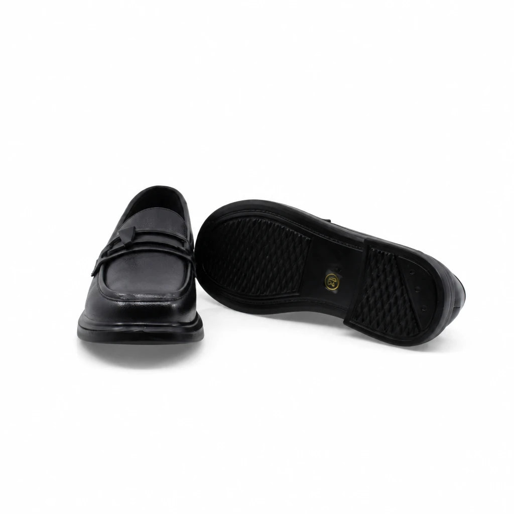 Pantofi dama casual Anna Viotti piele naturala D111-3H79295-6 negri