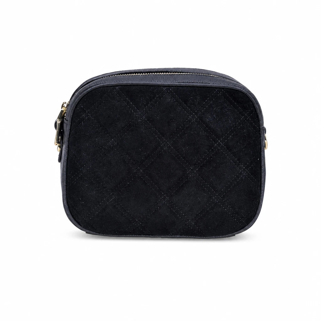 Geantă damă Anna Viotti piele naturala CSN4202-B001 neagra