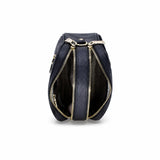 Geantă damă Anna Viotti piele naturala CSN4202-B001 neagra