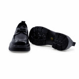 Pantofi dama casual Anna Viotti piele naturala D111-5H13116-6 negri