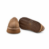 Pantofi Dama Casual Anna Viotti Piele Intoarsa D121-DS5358 castaniu