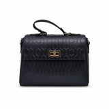 Geantă damă Anna Viotti piele naturala CSS1633-001 neagra