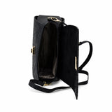 Geantă damă Anna Viotti piele naturala CSS1633-001 neagra
