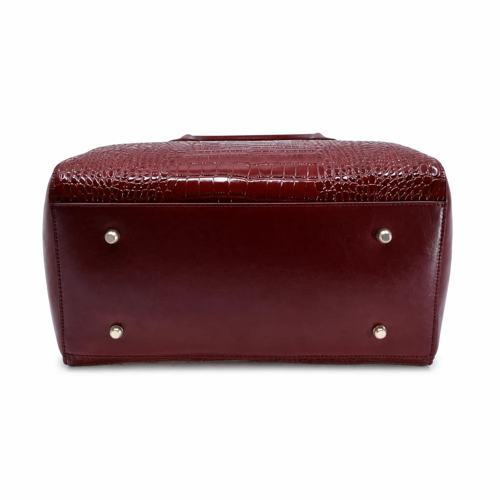 Geantă damă Anna Viotti piele naturala CSS1949A001 rosie