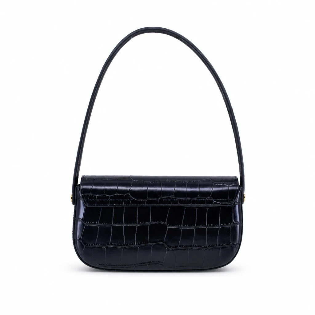 Geantă damă Anna Viotti piele naturala CS6408-001 neagra