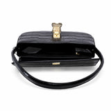 Geantă damă Anna Viotti piele naturala CS6408-001 neagra
