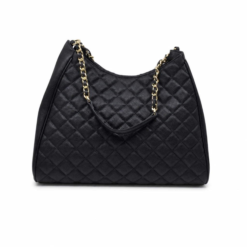 Geantă damă Anna Viotti piele naturala CSS1364A001 neagra