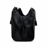 Geantă damă Anna Viotti piele naturala CSS1364A001 neagra