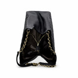 Geantă damă Anna Viotti piele naturala CSS1364A001 neagra