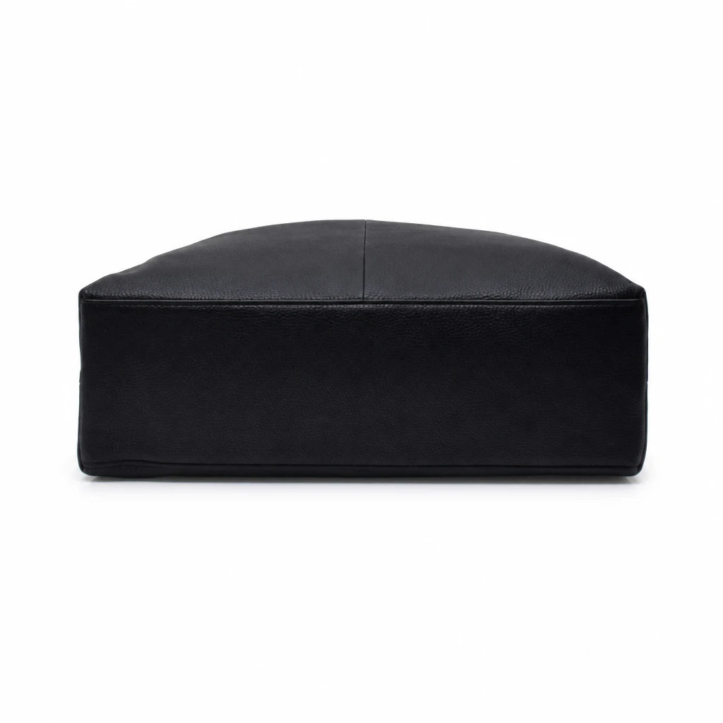 Geantă damă Anna Viotti piele naturala CS1346R neagra