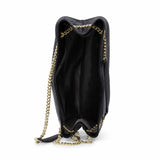 Geantă damă Anna Viotti piele naturala CS1346R neagra