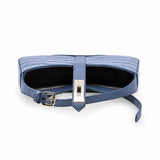 Geantă damă Anna Viotti piele naturala CS9291-001 albastra