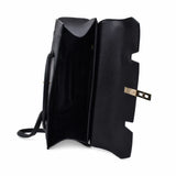 Geantă damă Anna Viotti piele naturala CS9336-001 neagra