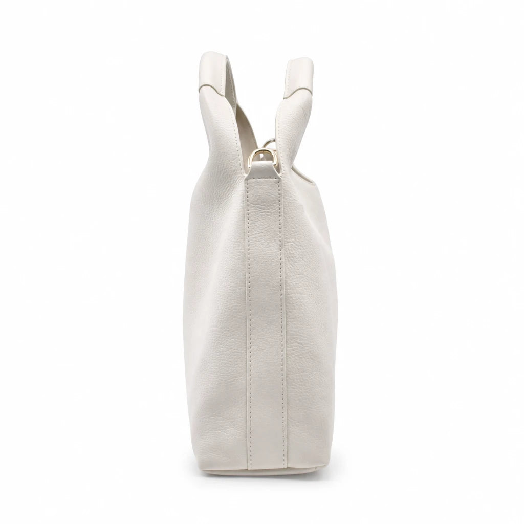 Geantă damă Anna Viotti piele naturala CS10479-001 ivoar