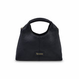 Geantă damă Anna Viotti piele naturala CS10480-001 neagra