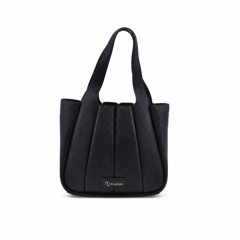 Geantă damă Anna Viotti piele naturala CS10985A010 neagra