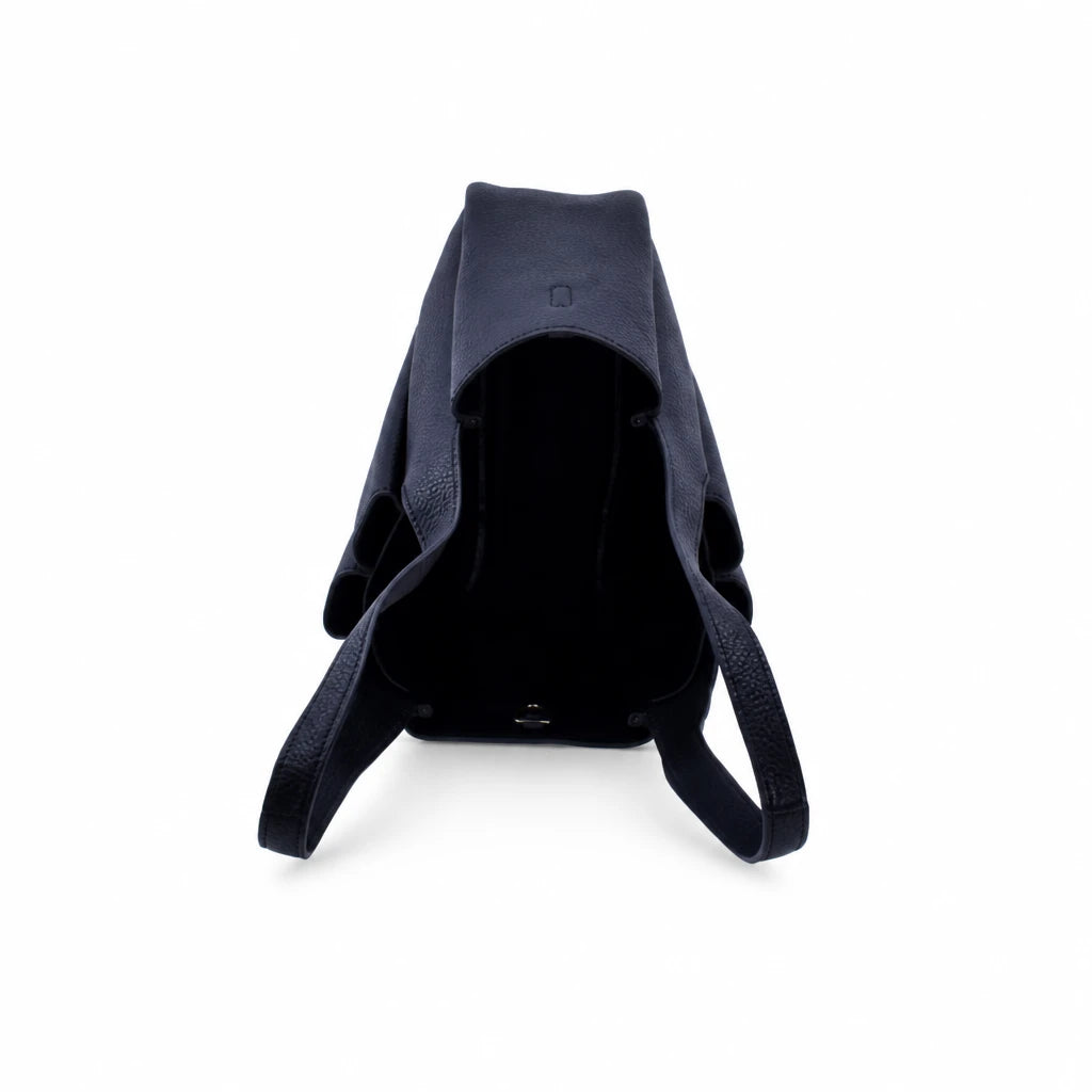 Geantă damă Anna Viotti piele naturala CS10985A010 neagra