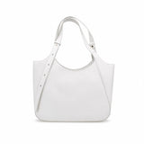 Geantă damă Anna Viotti piele naturala CS12650-001 alba