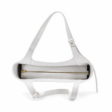 Geantă damă Anna Viotti piele naturala CS12650-001 alba