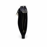 Geantă damă Anna Viotti piele naturala CS6892A001 neagra