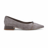 Pantofi dama eleganti Anna Viotti piele intoarsa D106-F12637-C9387-5 gri