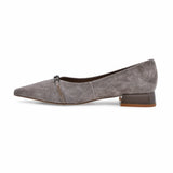 Pantofi dama eleganti Anna Viotti piele intoarsa D106-F12637-C9387-5 gri