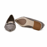 Pantofi dama eleganti Anna Viotti piele intoarsa D106-F12637-C9387-5 gri