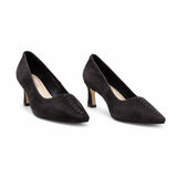 Pantofi dama eleganti Anna Viotti piele intoarsa D106-M1317-G1022-2 maro