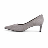 Pantofi dama eleganti Anna Viotti piele intoarsa D106-M1530-Q1191-6 gri