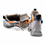 Pantofi dama sport Anna Viotti piele intoarsa D106-D106-1 gri