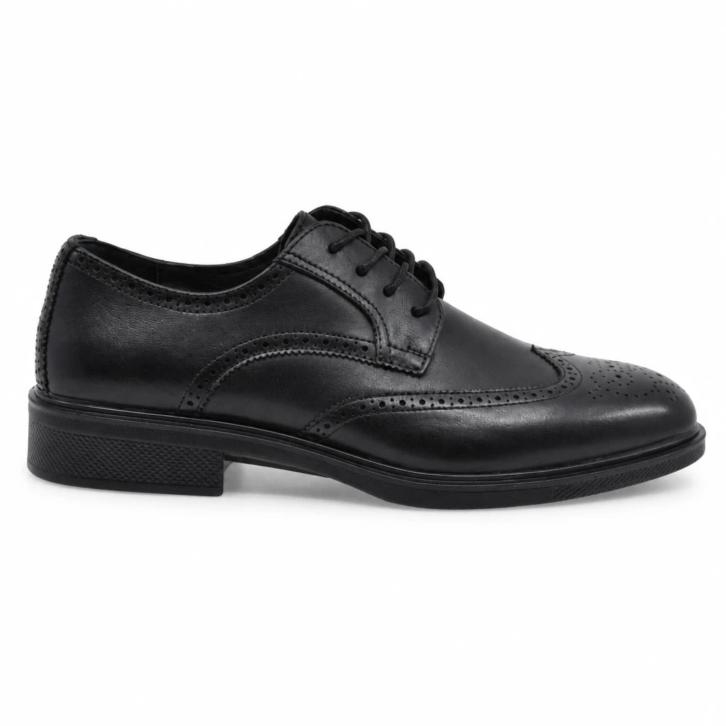 Pantofi barbati eleganti Goretti piele naturala B111-HT58801 negru