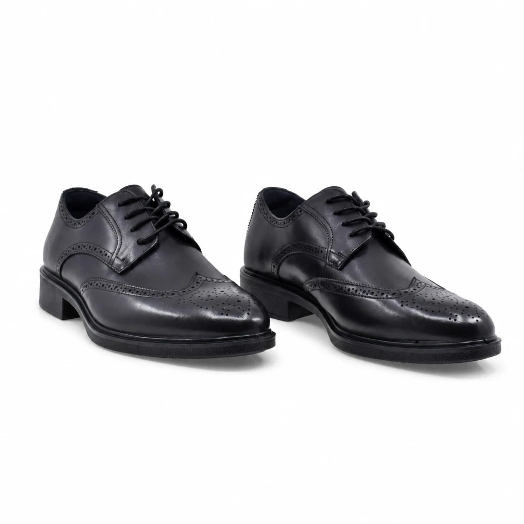 Pantofi barbati eleganti Goretti piele naturala B111-HT58801 negru