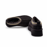 Pantofi Dama Casual Anna Viotti Piele Intoarsa D121-DS5358B chocolate