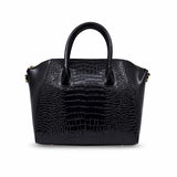 Geantă damă Anna Viotti piele naturala CSS1949A001 neagra
