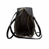 Geantă damă Anna Viotti piele naturala CSS1949A001 neagra