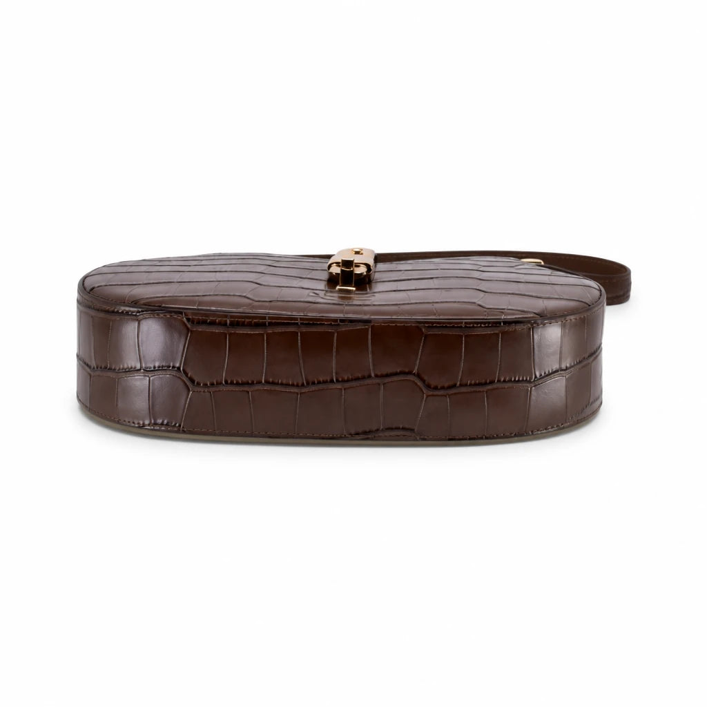 Geantă damă Anna Viotti piele naturala CS9941-001 maro
