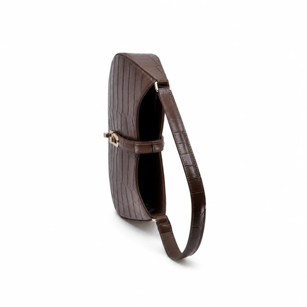 Geantă damă Anna Viotti piele naturala CS9941-001 maro