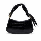 Geantă damă Anna Viotti piele naturala CS8136-001 neagra