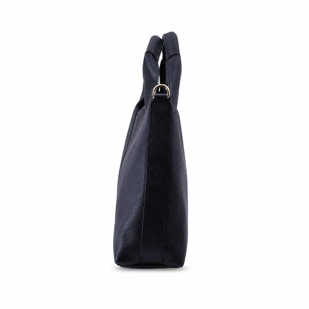 Geantă damă Anna Viotti piele naturala CS10479-001 neagra
