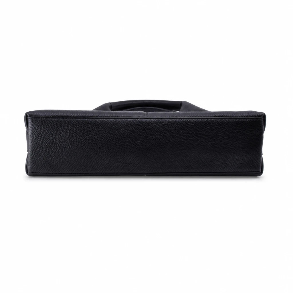 Geantă damă Anna Viotti piele naturala CS10479-001 neagra