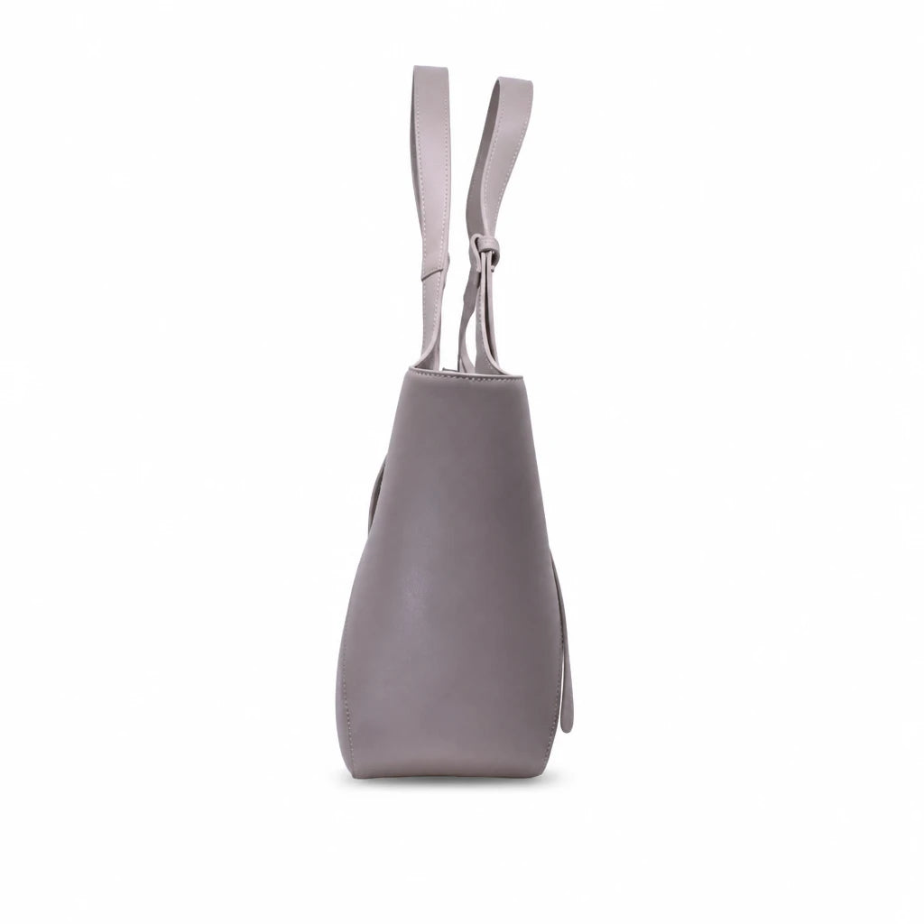 Geantă damă Anna Viotti piele naturala CS12650-001 gri