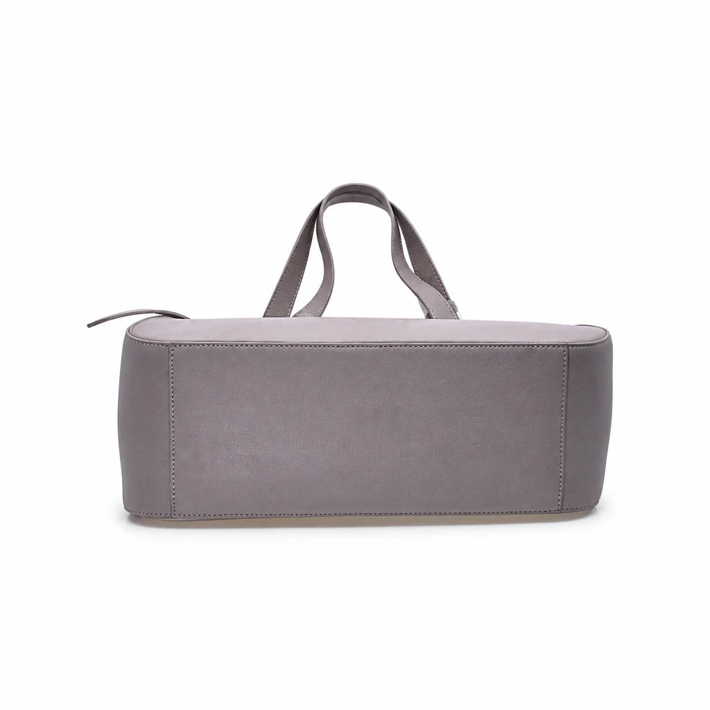 Geantă damă Anna Viotti piele naturala CS12650-001 gri