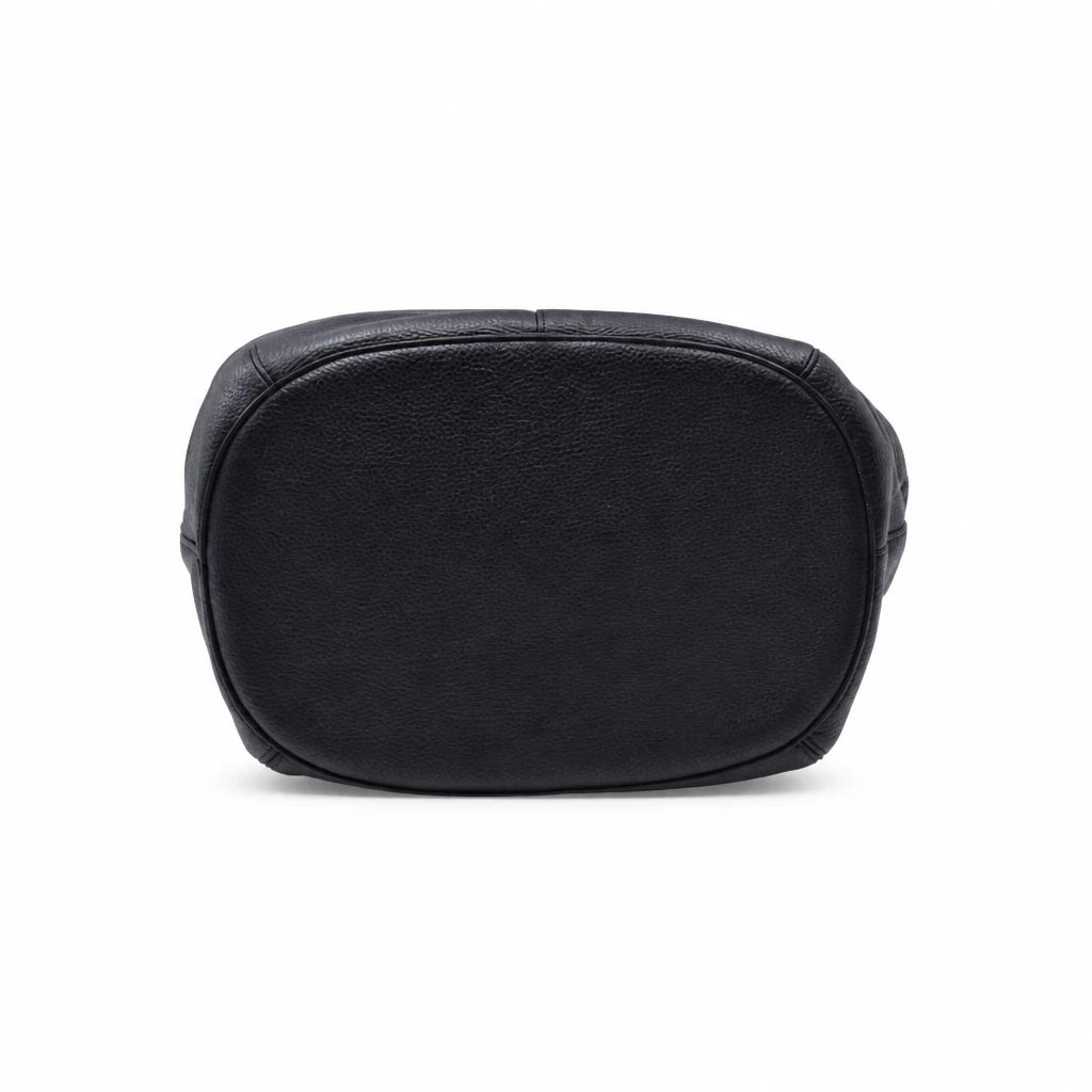 Geantă damă Anna Viotti piele naturala CS12834-001 neagra