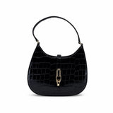 Geantă damă Anna Viotti piele naturala CS9941-001 neagra