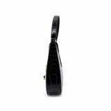 Geantă damă Anna Viotti piele naturala CS9941-001 neagra