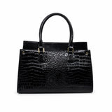 Geantă damă Anna Viotti piele naturala CSN1104D001 neagra