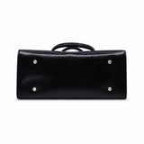 Geantă damă Anna Viotti piele naturala CSN1104D001 neagra