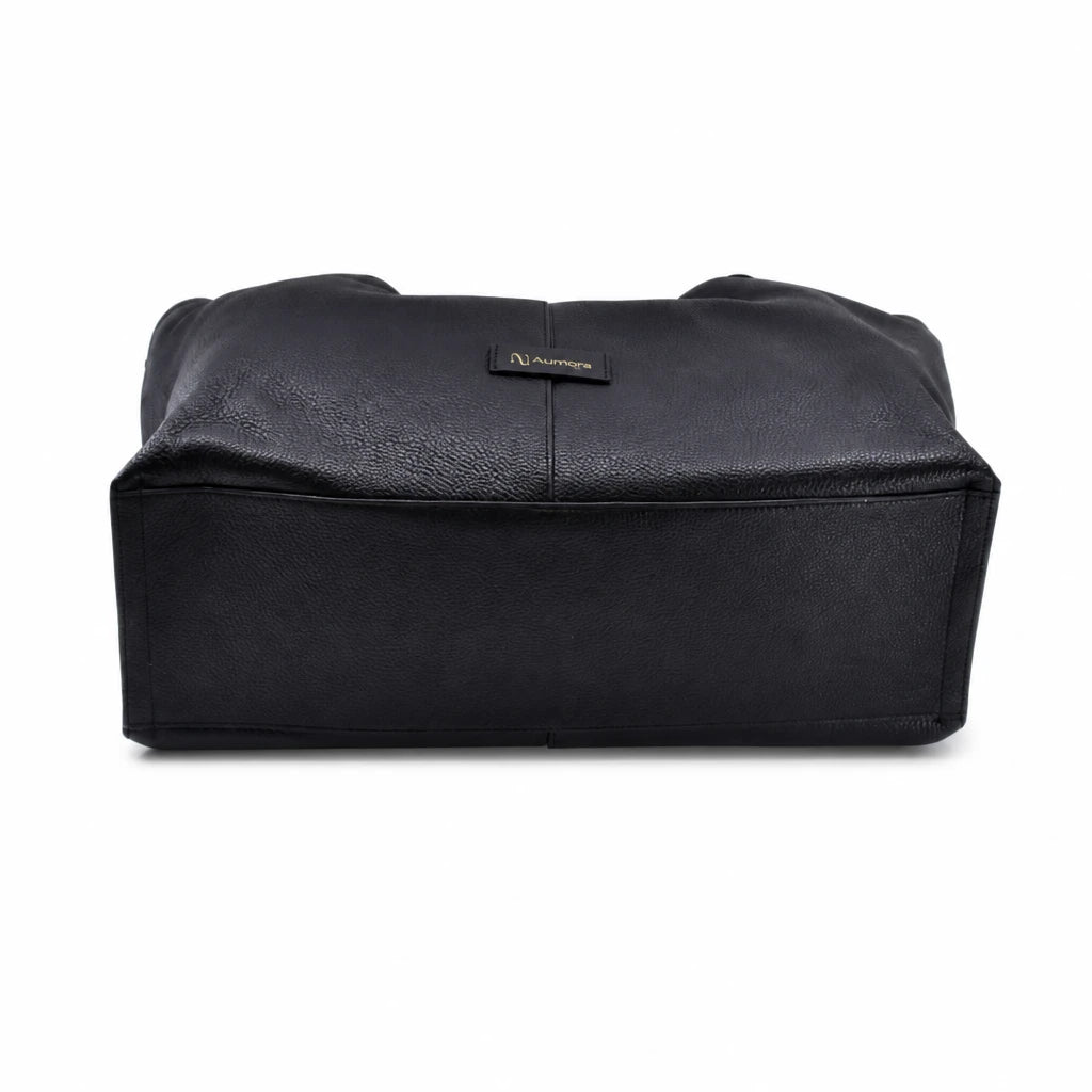 Geantă damă Anna Viotti piele naturala CS10499-001 neagra